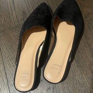 A New Day Women's Black Mules